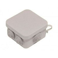Коробка распределительная Hegel 85x85x40мм IP55 6 конических сальников КР2603, распаячная картинка 